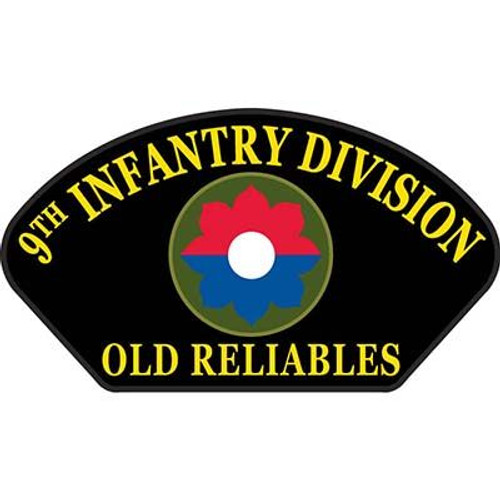 US Army 9th Infantry Division Patch - Old Reliables US Army 9th Infantry Division Patch - Old Reliables