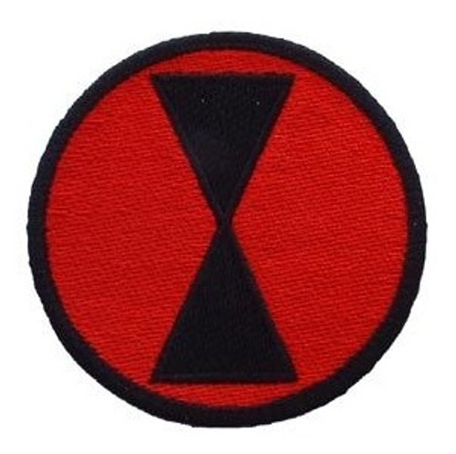 US Army 7th Infantry Division Patch US Army 7th Infantry Division Patch