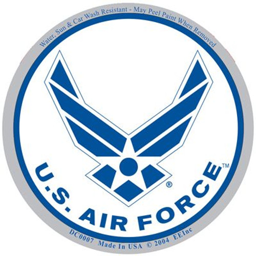 Air Force New Logo Small Prism Decal   Air Force New Logo Small Prism Decal