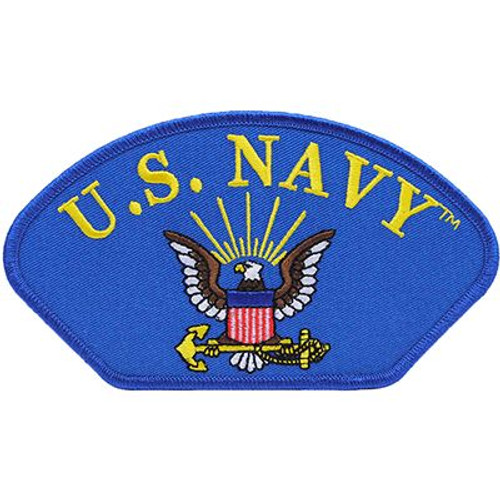 USN Logo Patch - Blue & Yellow USN Logo Patch - Blue & Yellow
