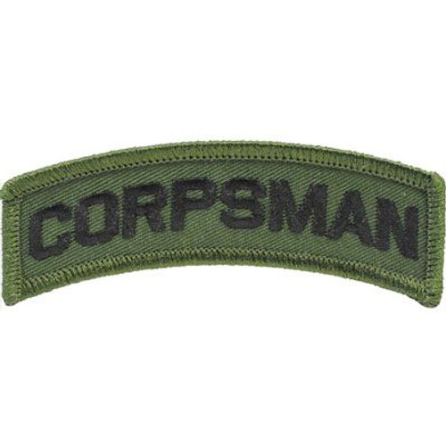USN Corpsman Tab Patch USN Corpsman Tab Patch