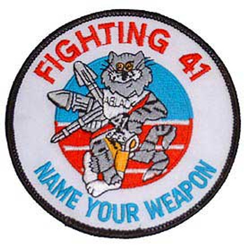 Fighting 41 Tom Cat Patch Fighting 41 Tom Cat Patch