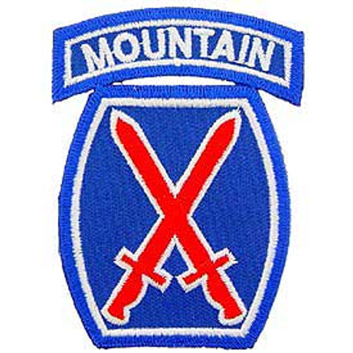 10th Mountain Patch
