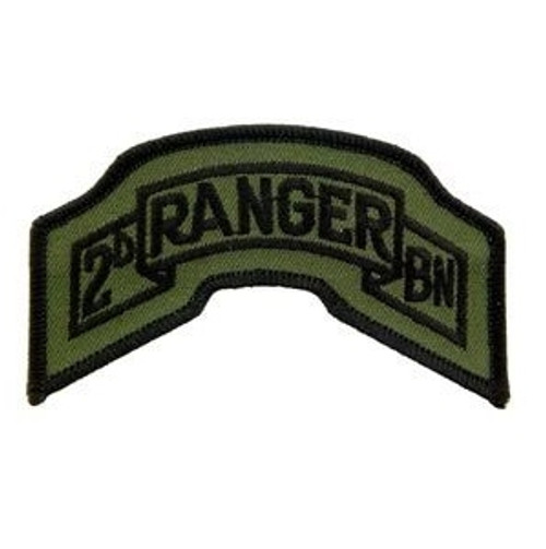 2nd Ranger Battalion Scroll Patch 2nd Ranger Battalion Scroll Patch