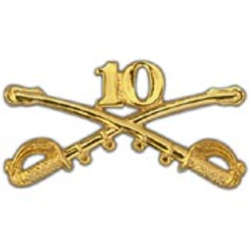 10th Cavalry Swords Pin 10th Cavalry Swords Pin