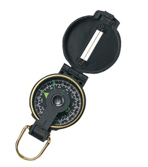 Black Plastic Economy Lensatic Compass Black Plastic Economy Lensatic Compass