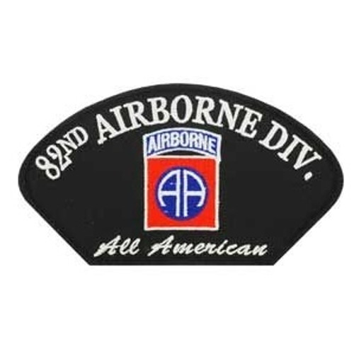 Black 82nd Airborne Division Patch Black 82nd Airborne Division Patch