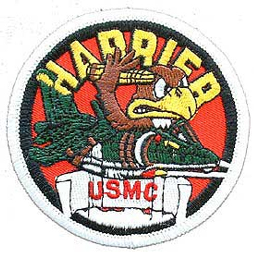 Marine Harrier Patch Marine Harrier Patch