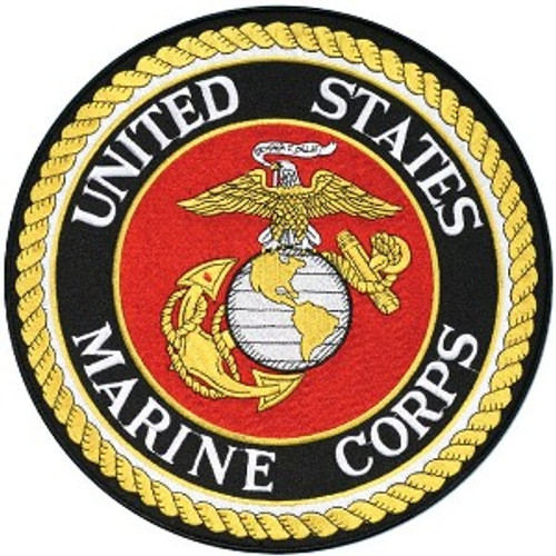 Marine Corps Large Jacket Patch – Round EGA Marine Corps Large Jacket Patch – Round EGA