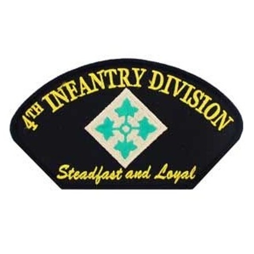 Army 4th Infantry Division Steadfast and Loyal Patch