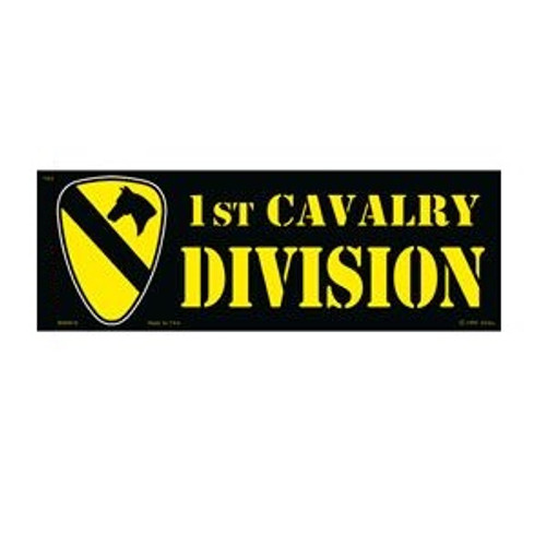 US Army 1st Cavalry Division Sticker US Army 1st Cavalry Division Sticker