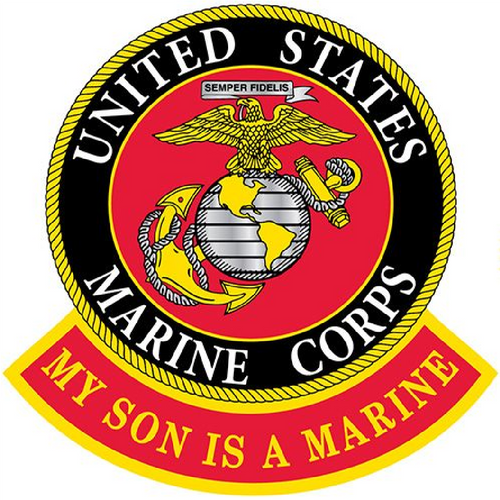My Son is a Marine Patch My Son is a Marine Patch