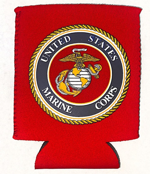 USMC Red Logo Koozie USMC Red Logo Koozie