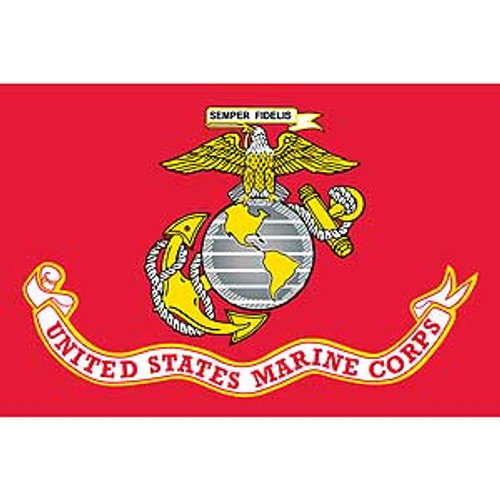 2'x3' United States Marine Corps Flag 2'x3' United States Marine Corps Flag