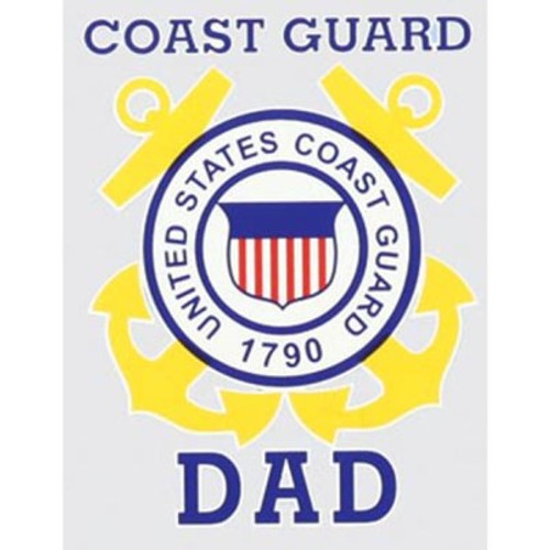 US Coast Guard Dad Decal US Coast Guard Dad Decal