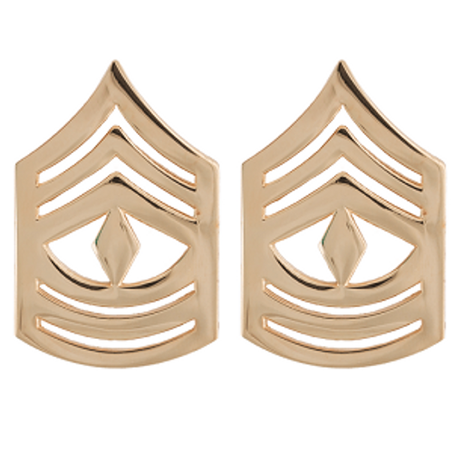 First Sergeant Gold Chevrons