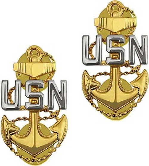 E7 Navy Chief Petty Officer - Collar Rank E7 Navy Chief Petty Officer - Collar Rank