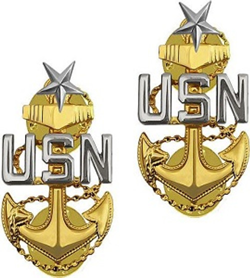 E8 Senior Chief Petty Officer Collar Rank E8 Senior Chief Petty Officer Collar Rank