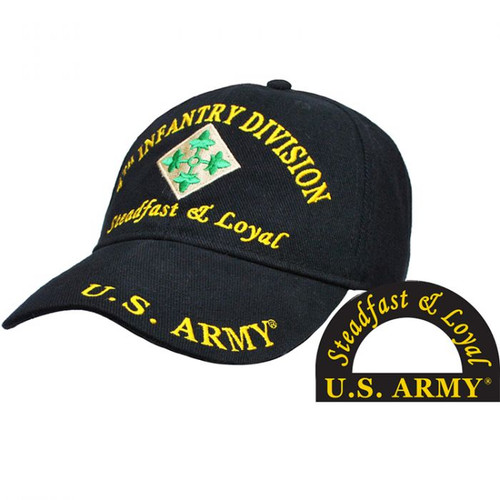 U.S. Army 4th Infantry Division Ball Cap U.S. Army 4th Infantry Division Ball Cap