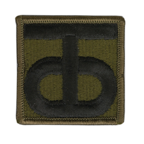 90th Infantry Division Subdued Patch 90th Infantry Division Subdued Patch