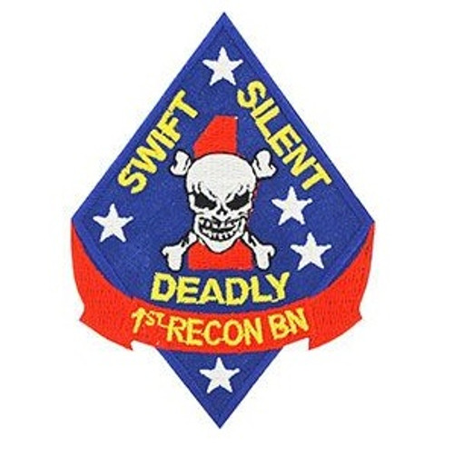 US Marines 1st Recon Battalion Patch