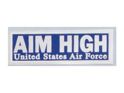 Aim High U.S. Air Force Bumper Sticker
