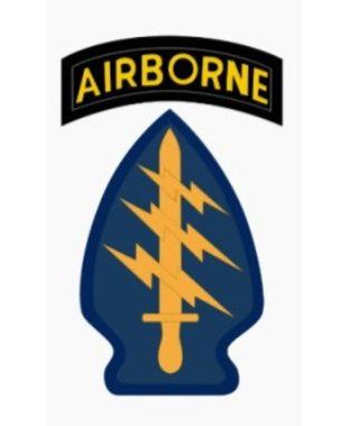 Army Special Forces Airborne Decal