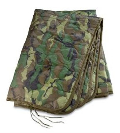 NEW MADE IN USA Military Camo Poncho Liner NEW MADE IN USA Military Camo Poncho Liner