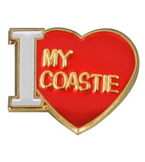 I Love My Coastie Lapel Pin I Love My Coastie Lapel Pin