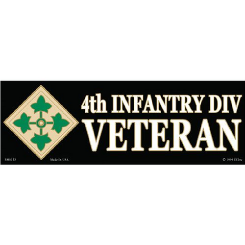 4th Infantry Division Sticker 4th Infantry Division Sticker