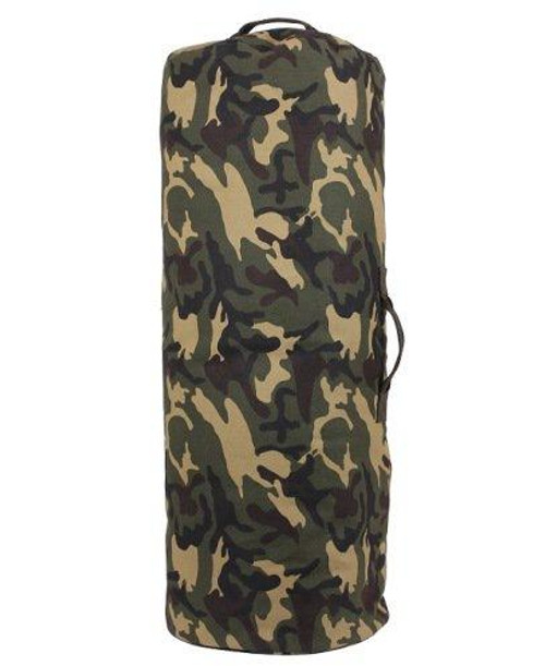 Camo Duffle Bag with Zipper Camo Duffle Bag with Zipper