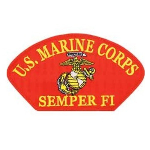 USMC Semper Fi Patch with Eagle Globe and Anchor