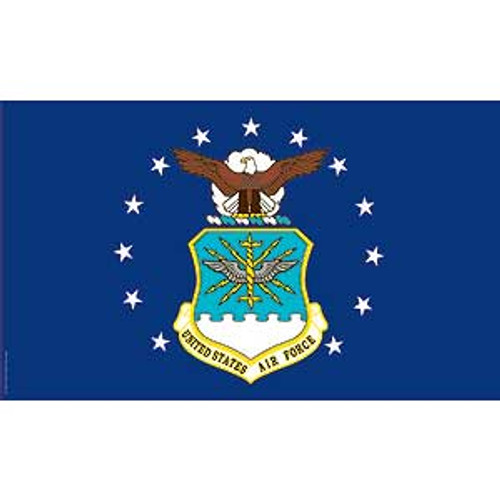 3ft x 5ft US Air Force Logo Flag 3ft x 5ft US Air Force Logo Flag