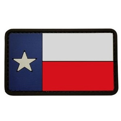 Texas Flag PVC Morale Patch Texas Flag PVC Morale Patch