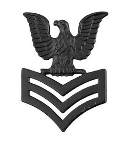 Navy Cap Device: E6 Petty Officer First Class Navy Cap Device: E6 Petty Officer First Class