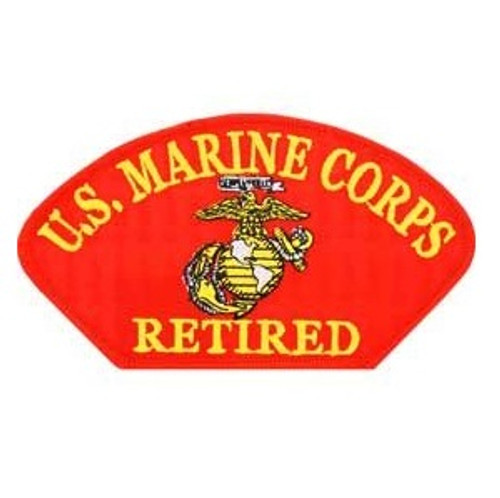 USMC US Marine Corps Retired Patch with EGA USMC US Marine Corps Retired Patch with EGA