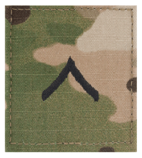 Scorpion Private Rank with Fastener Scorpion Private Rank with Fastener