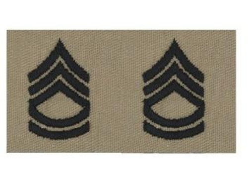 Desert Sew-On Sergeant First Class Rank Desert Sew-On Sergeant First Class Rank