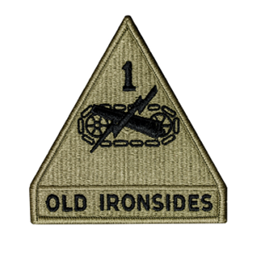Armor Division Scorpion Patch with Fastener