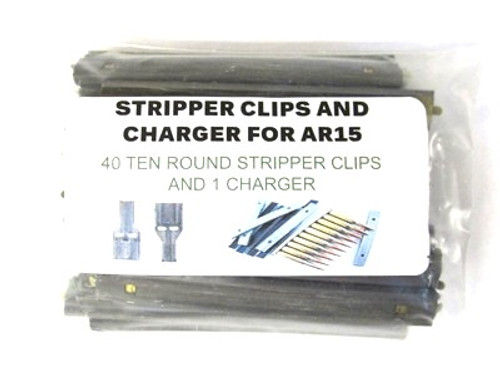 US GI Military Surplus Stripper Clips and Charger for AR15 