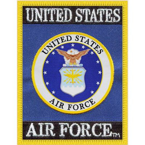 Air Force Logo Patch Rectangle Air Force Logo Patch Rectangle