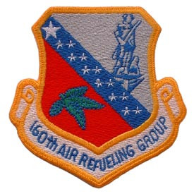 160th  Air Refuel Patch