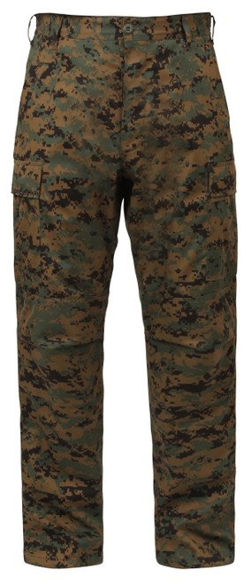 Woodland Digital Camo BDU Pants