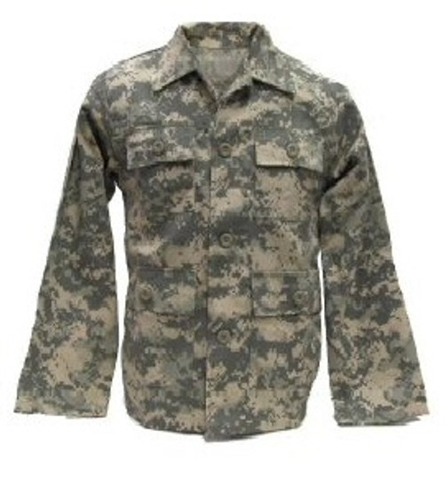Kids ACU Digital Camo BDU Shirt Kids ACU Digital Camo BDU Shirt