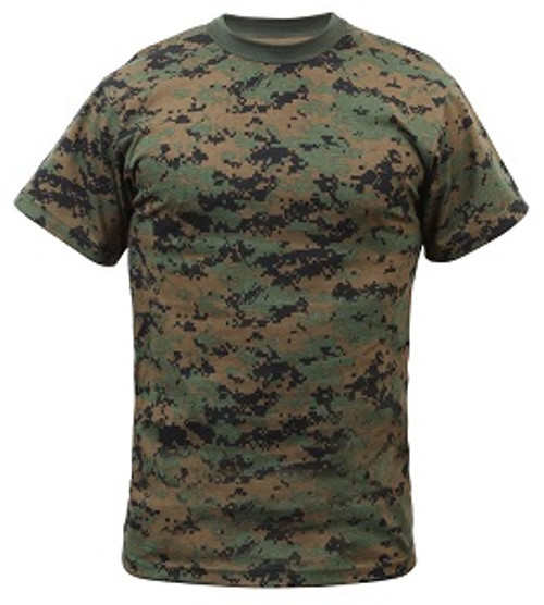 Kids Woodland Digital Camo T-shirts Kids Woodland Digital Camo T-shirts