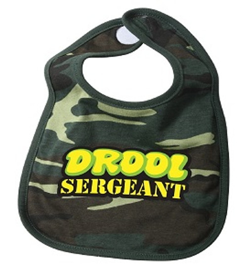 Drool Sergeant Camo Bib Drool Sergeant Camo Bib