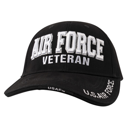 Deluxe Low Profile US Air Force Veteran Cap