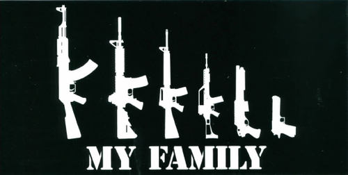 My Family Bumper Sticker My Family Bumper Sticker