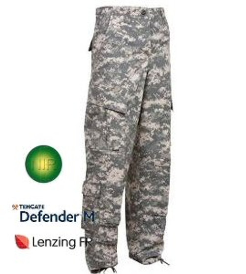 Used USA Flame Resistant Army Combat Uniform Trousers Used USA Flame Resistant Army Combat Uniform Trousers