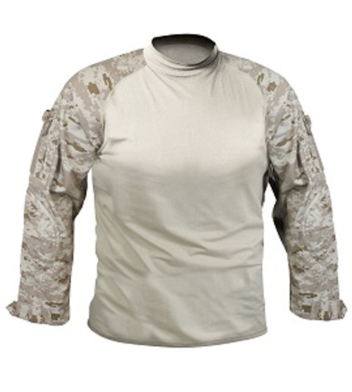 Desert Digital Camo Fire Retardant NYCO Combat Shirt